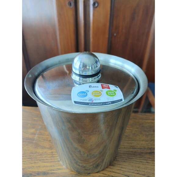 Ice Bucket Chrome With BPA-FREE Liner NOS - Picture 2 of 3